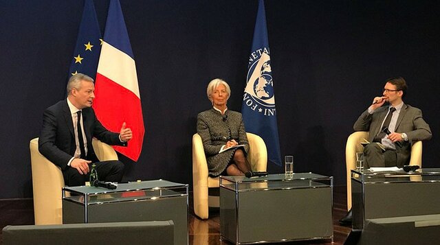 هشدار صندوق بین‌المللی پول و فرانسه نسبت به عواقب جنگ تجاری