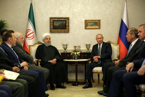 روحانی در دیدار پوتین: اقدامات ایران در کاهش تعهدات برجامی گامی در راستای حفظ برجام است